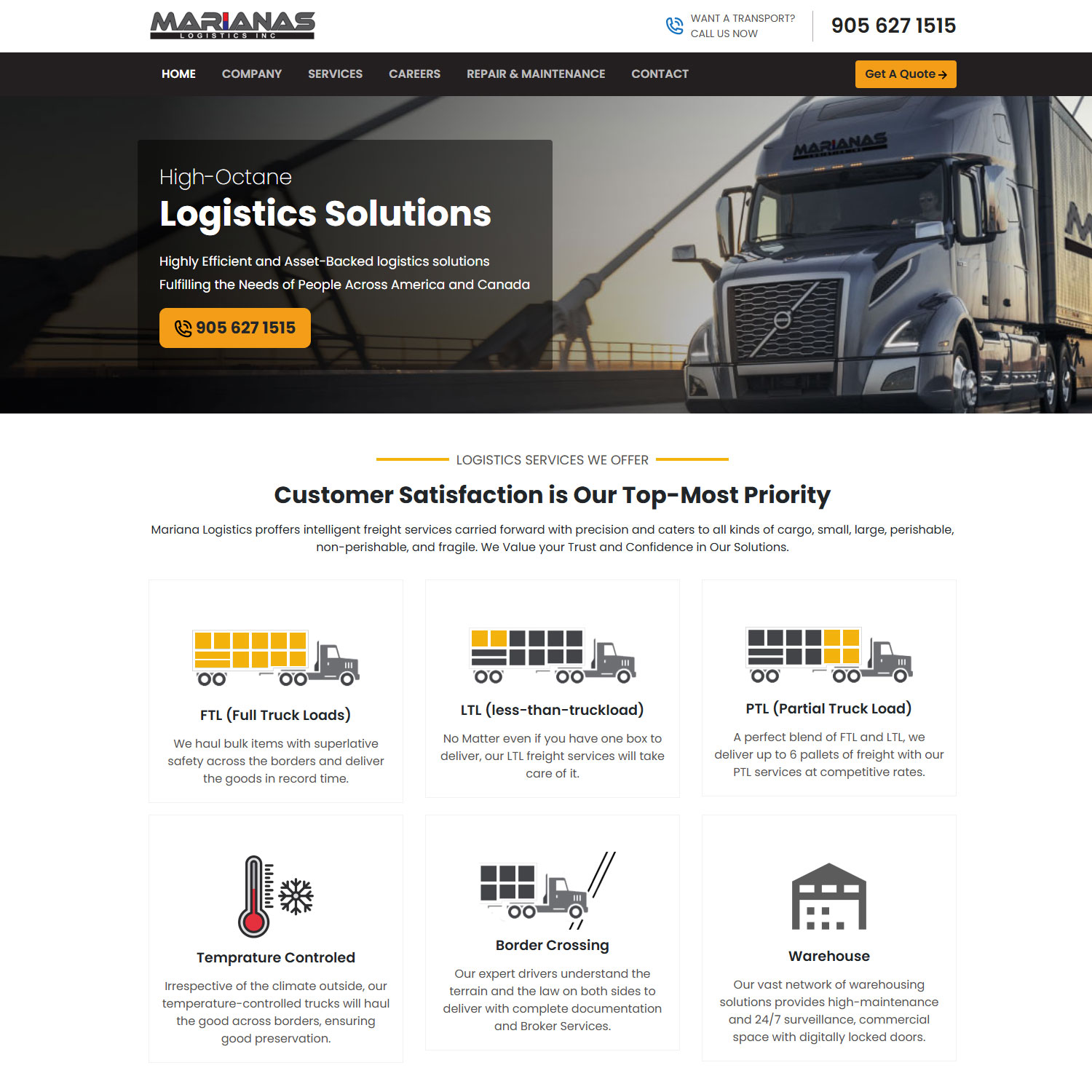 marianas-logistics-website Marianas Logistics Website